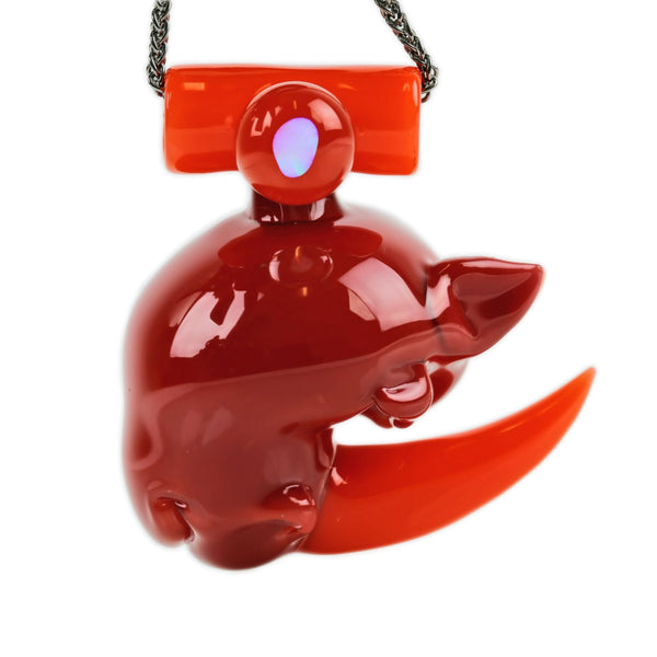 Domino "Rhino Head" Pendant