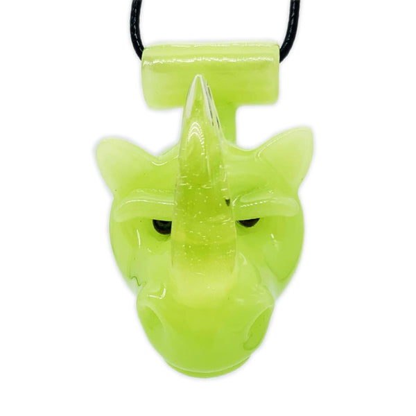 Domino "Rhino Head" Pendant