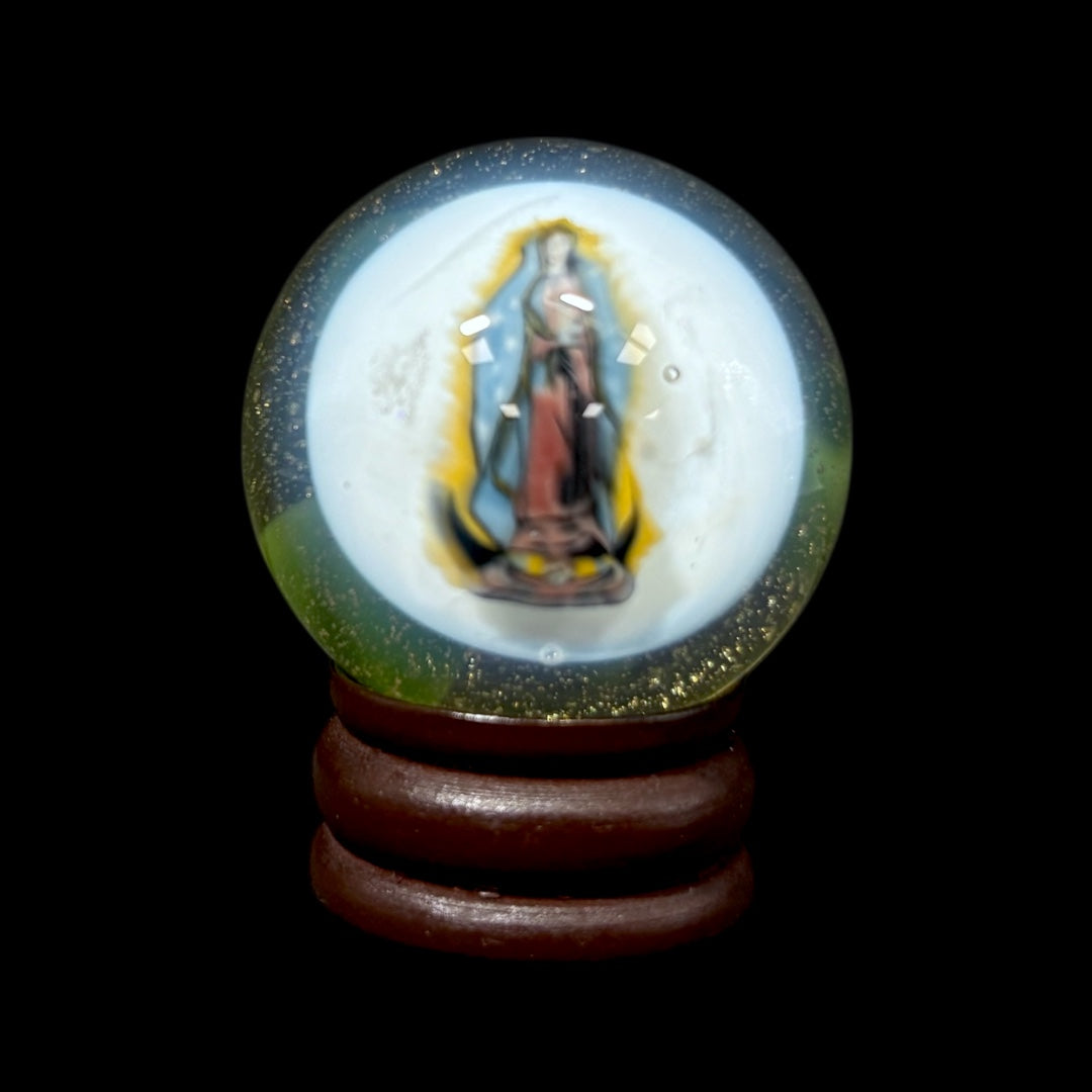 Trinity Glass Marble + Bead