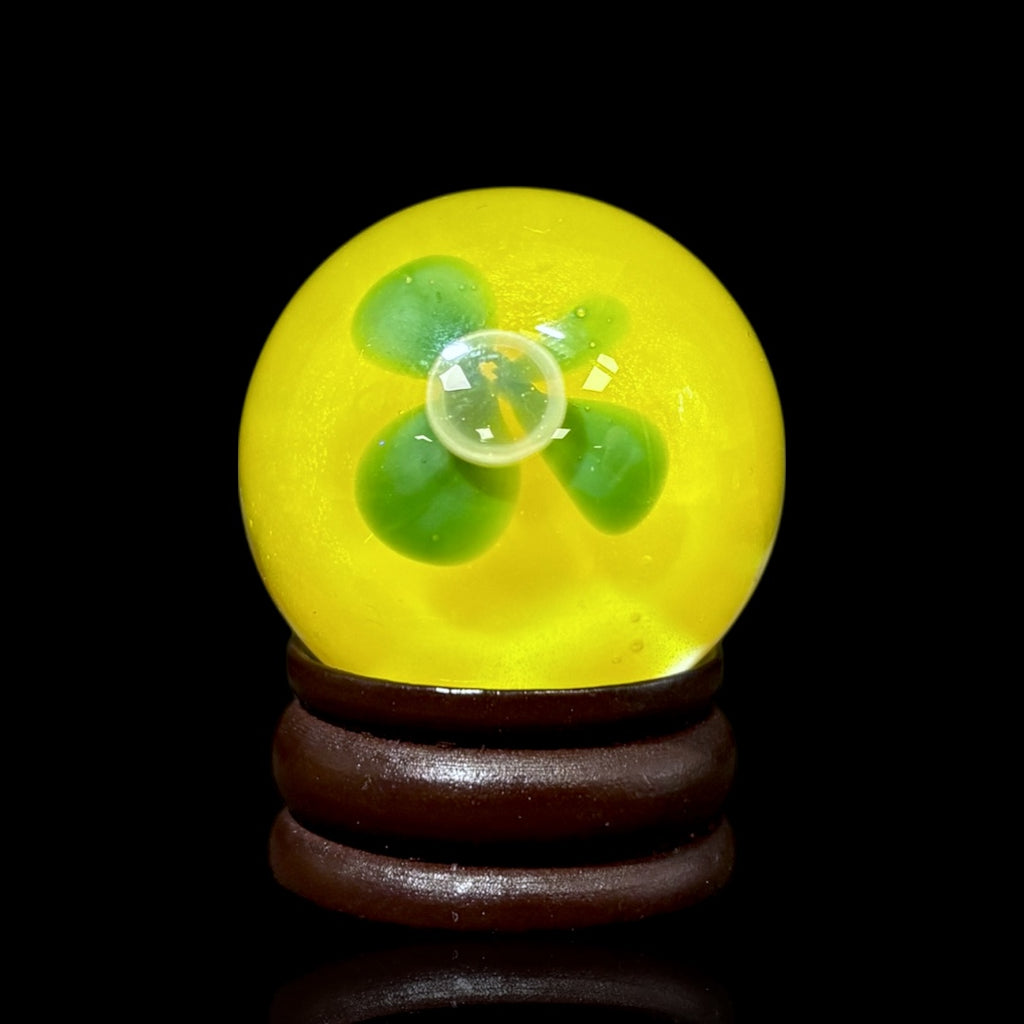 Trinity Glass Marble + Bead