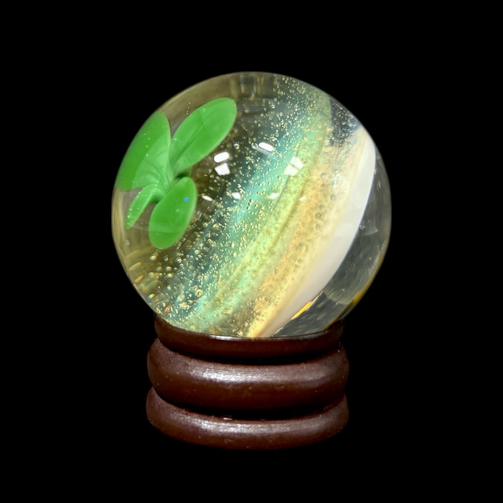Trinity Glass Marble + Bead