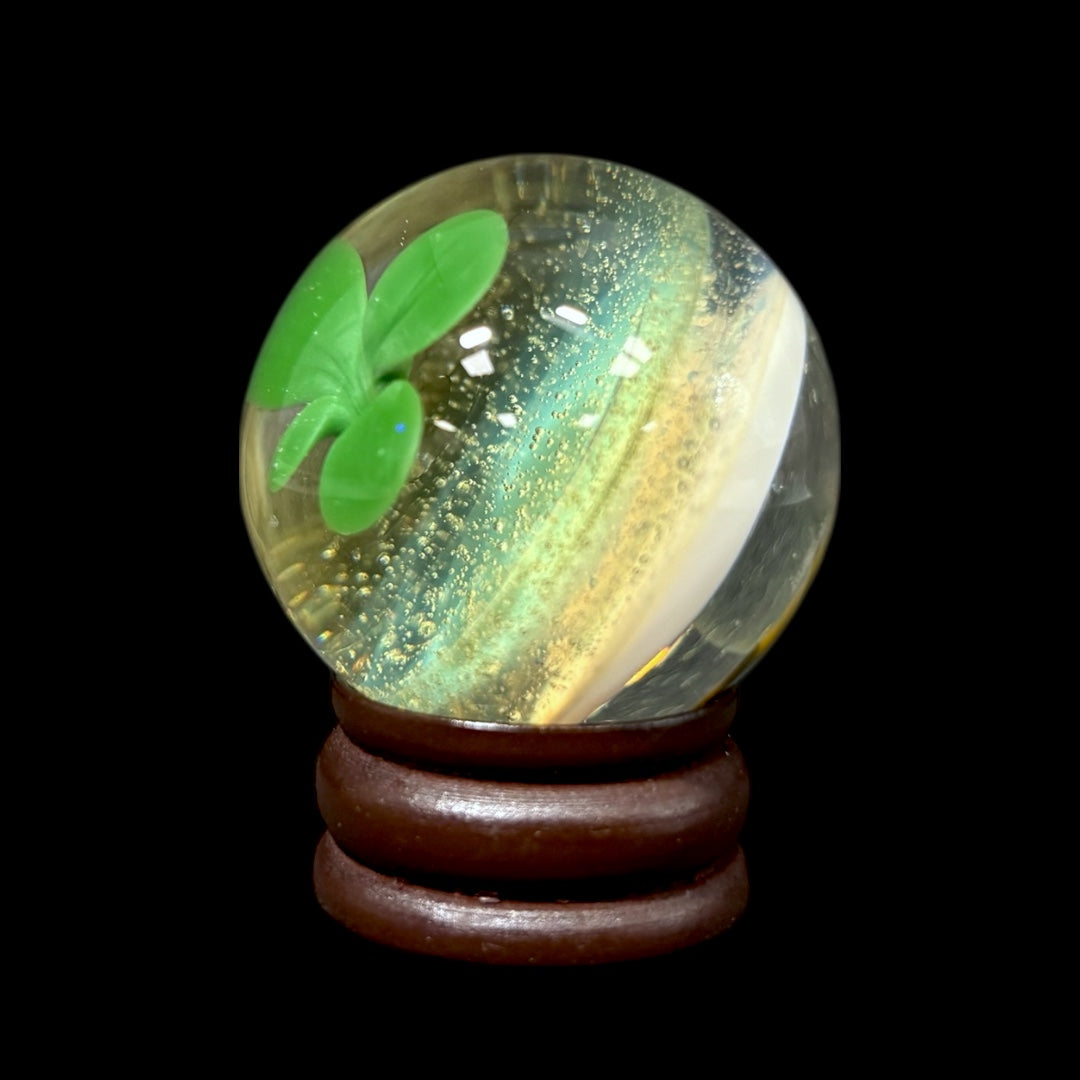Trinity Glass Marble + Bead