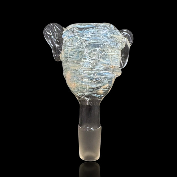 Bearded Glass 18MM Slide