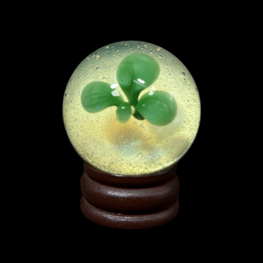 Trinity Glass Marble + Bead