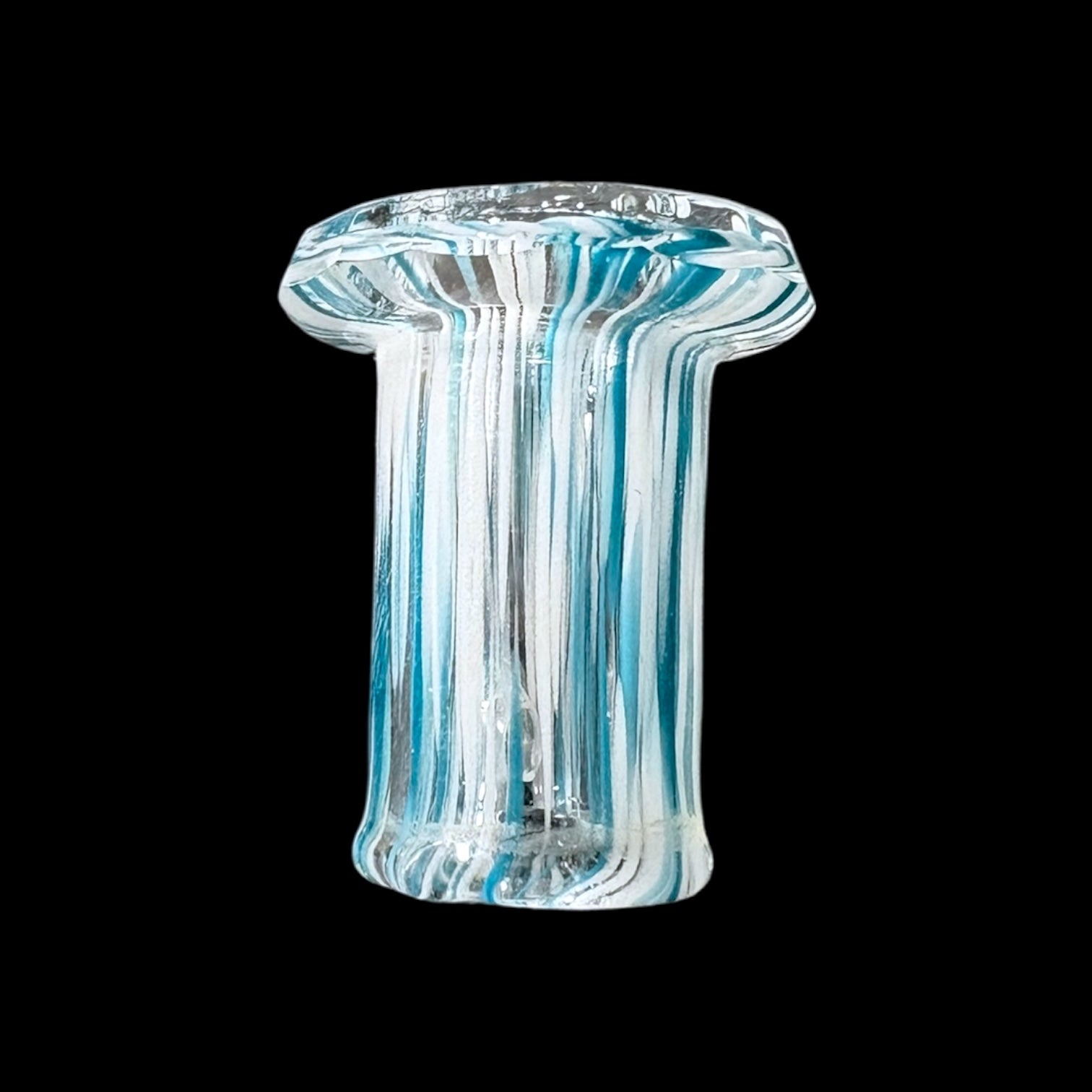 Black Sand Glass Pivot Top