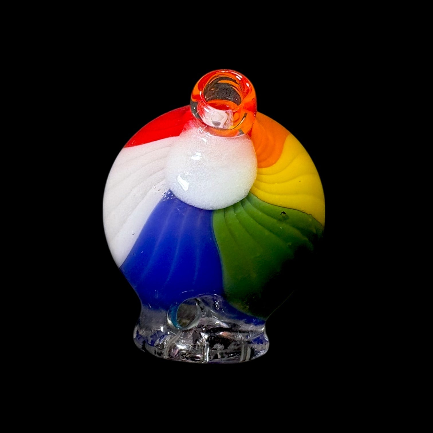 Black Sand Glass Pivot Top