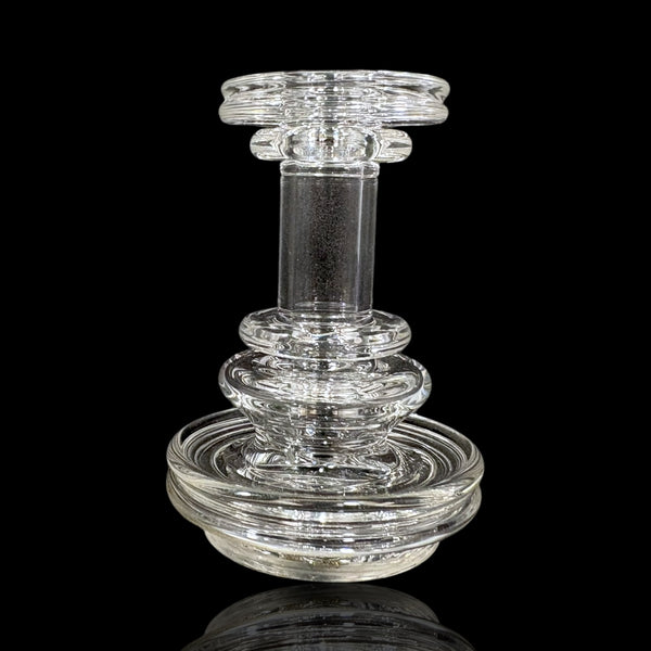 Slate Glass Dry Puffco Attachment