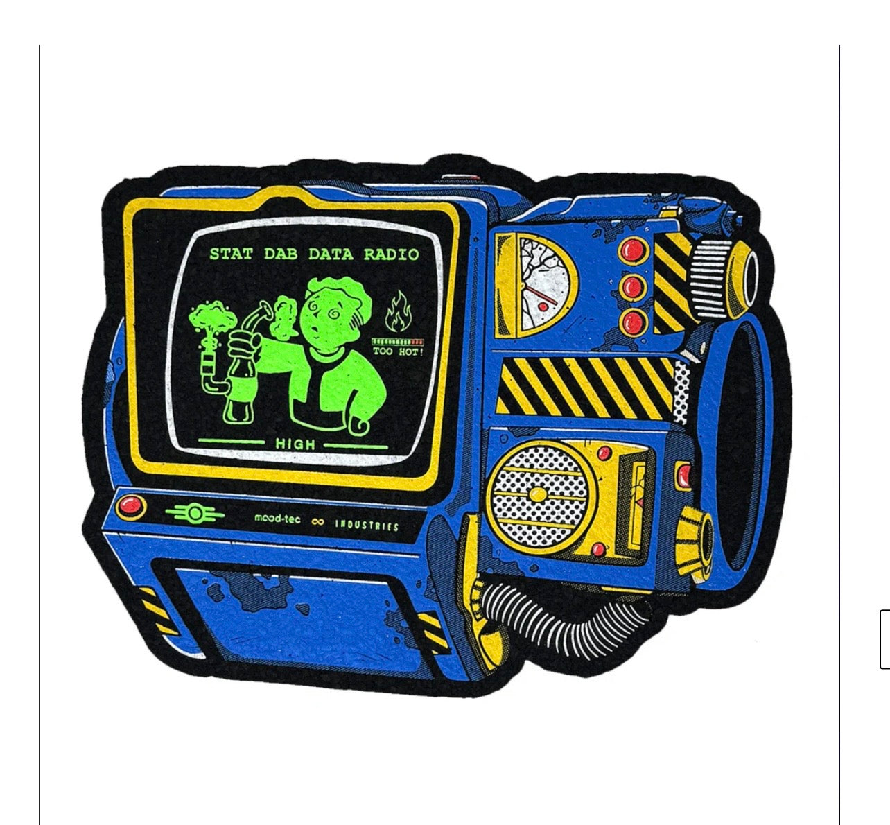 Fallout Moodmat blue