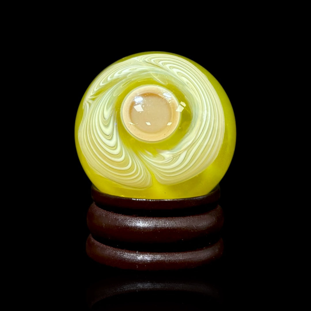 Trinity Glass Marble + Bead