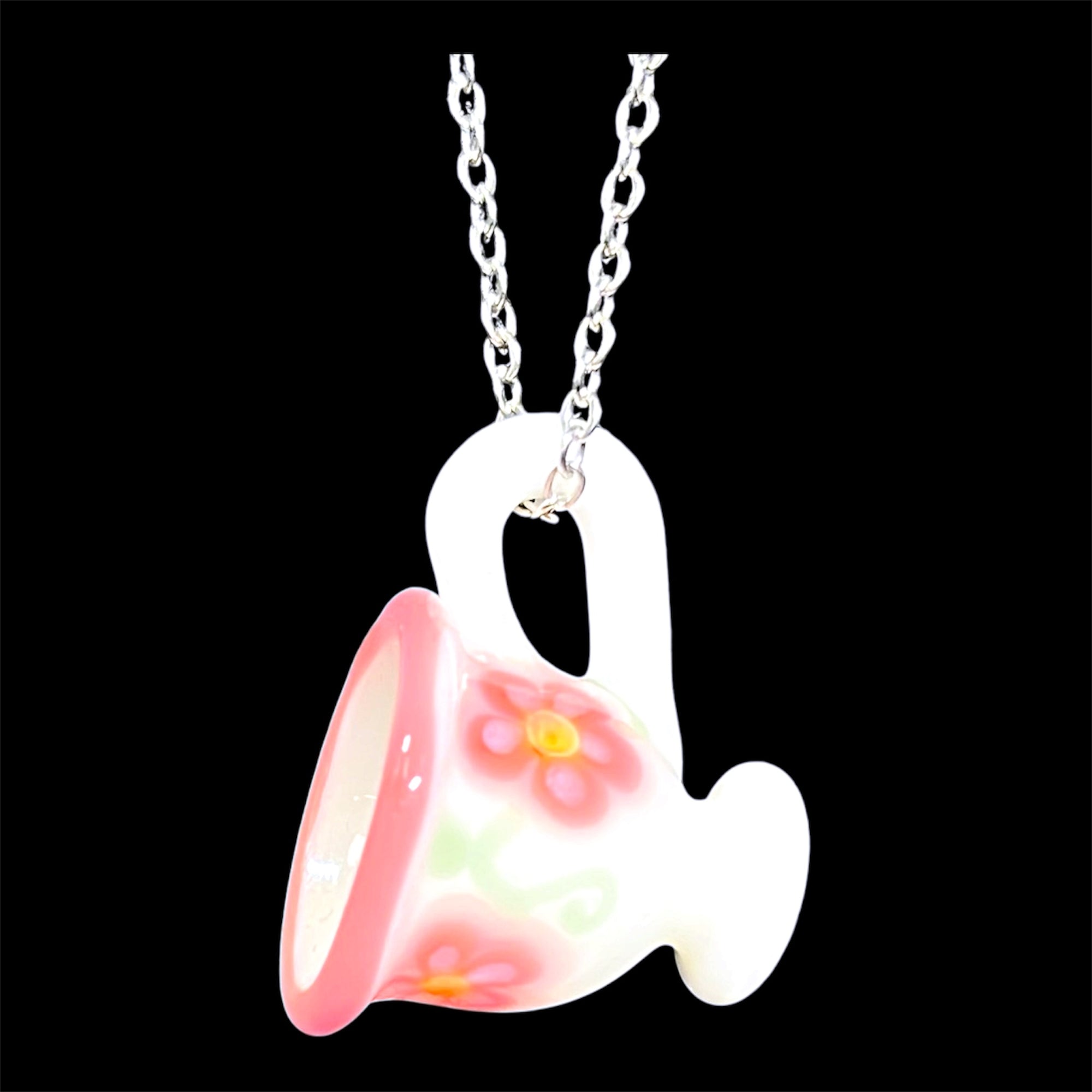 Sarah Marblesbee TeaCup Pendant
