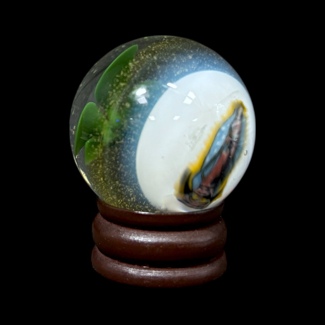 Trinity Glass Marble + Bead
