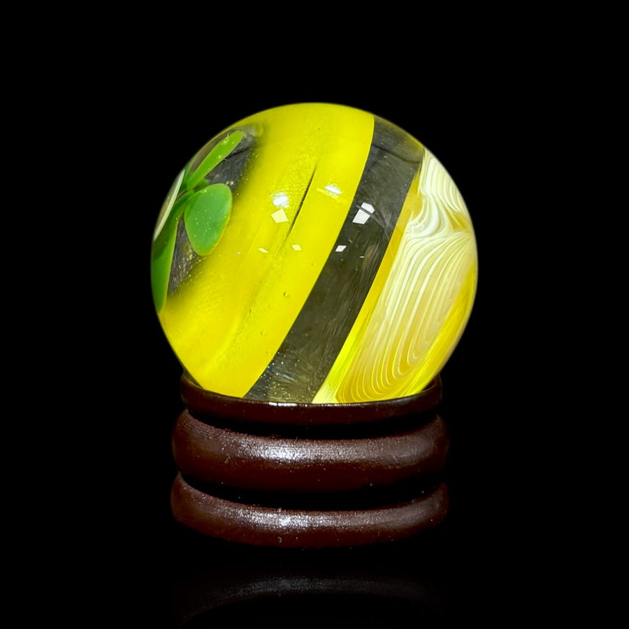 Trinity Glass Marble + Bead