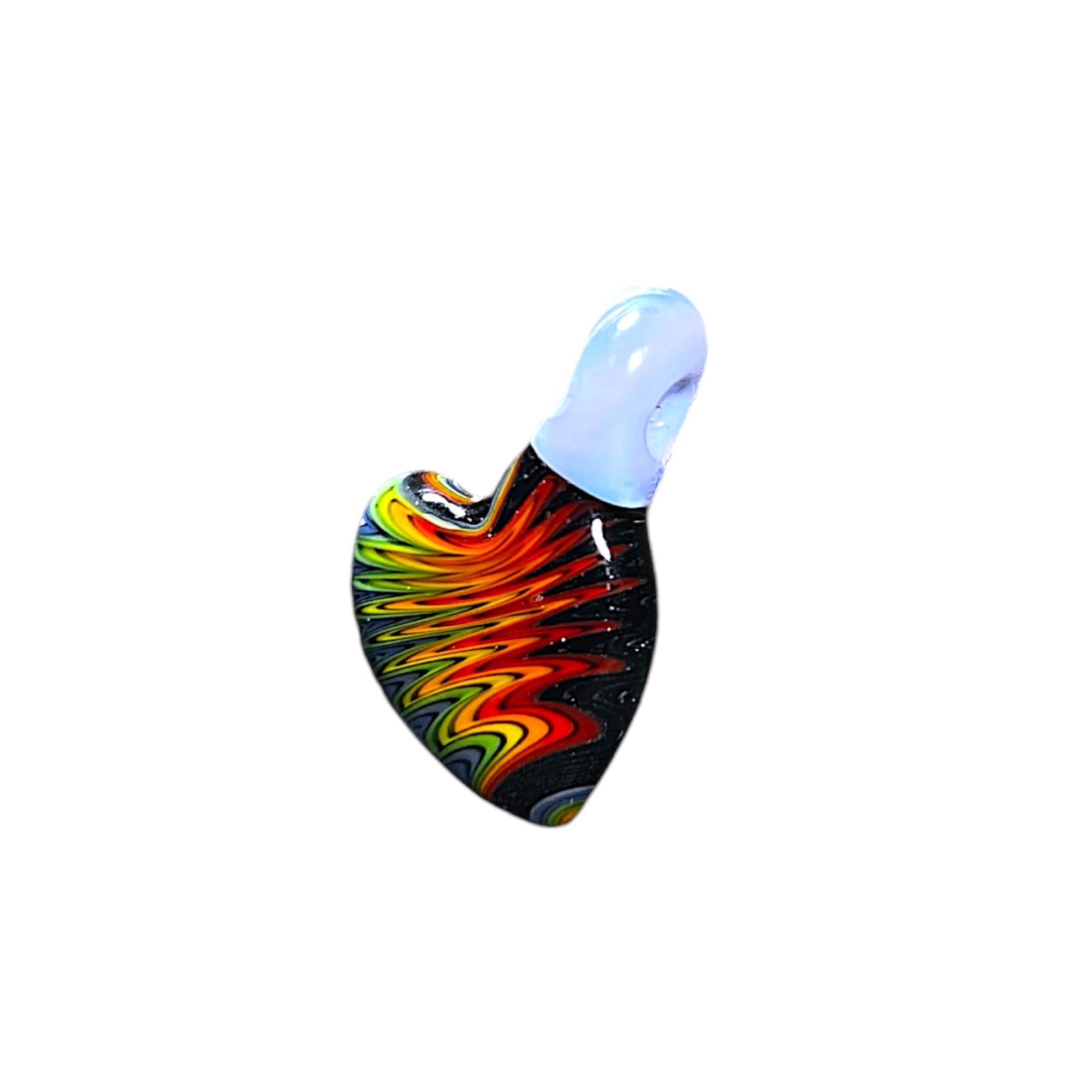 Briggs glass heart pendant