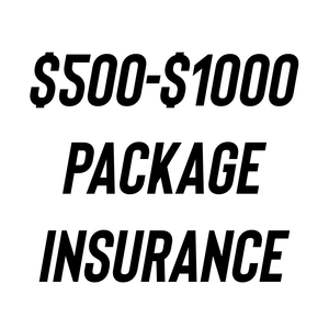 $500-$1000 Package Insurance