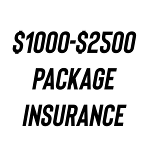 $1000-$2500 Package Insurance
