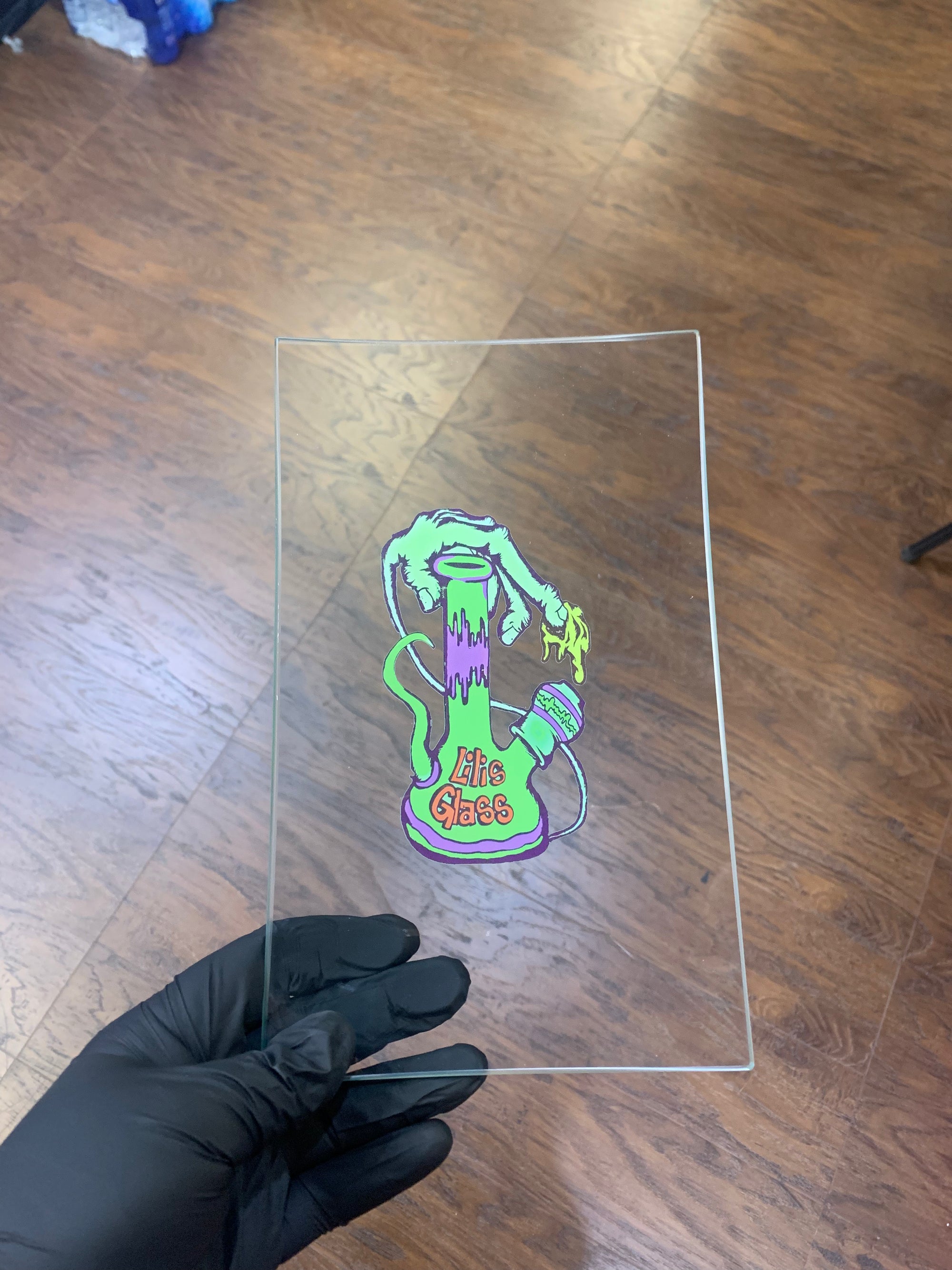 Lilis Glass Rolling Tray