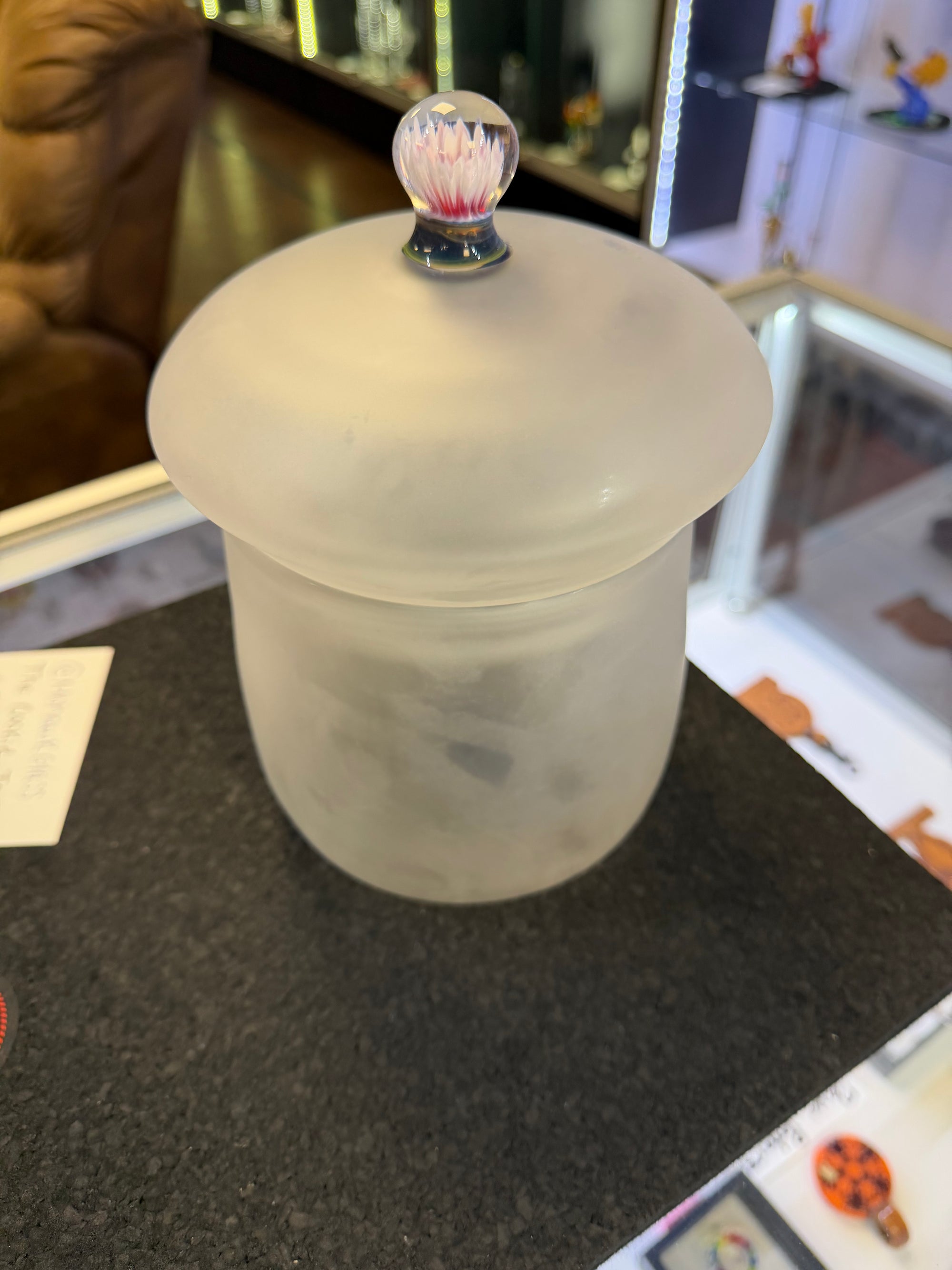 Mohawk cookie jar