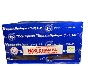 Nag Champa Backflow Incense Cones