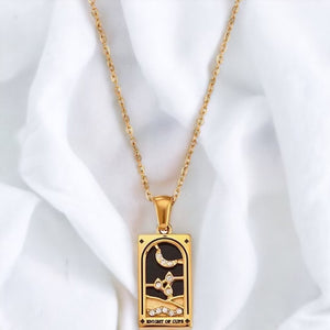 Knight Of Cups Tarot Necklace