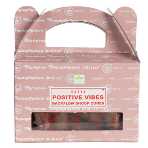 Positive Vibes Backflow Cones