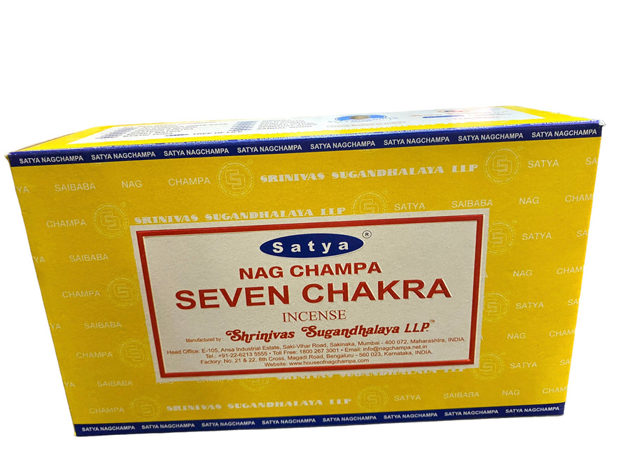 Seven Chakras Incense Sticks