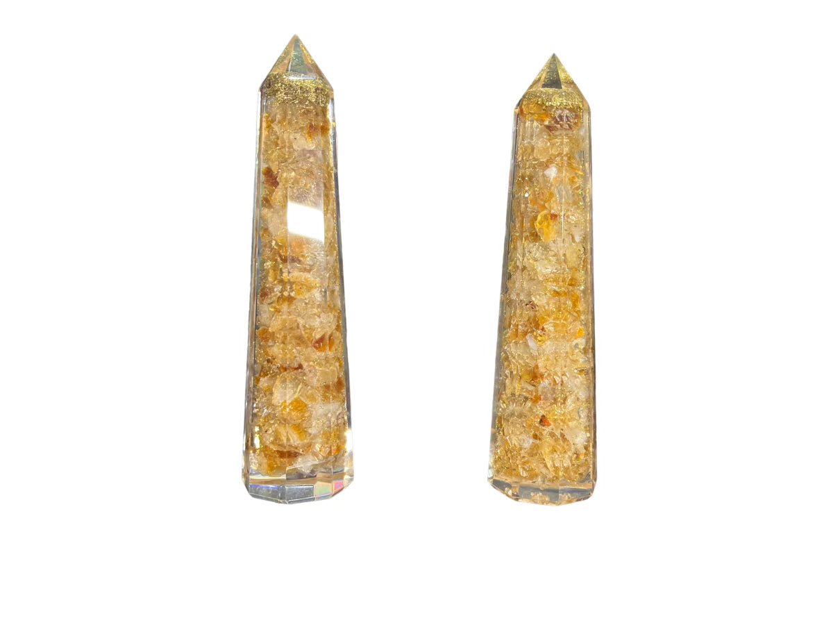 Citrine Resin Towers