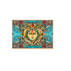 Mermaid Sun Moon Tapestry