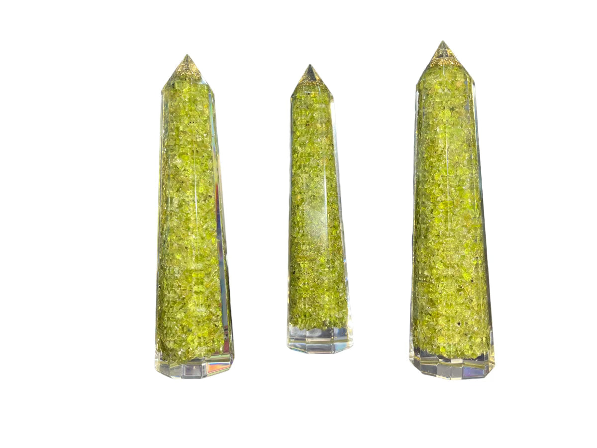 Peridot Resin Tower