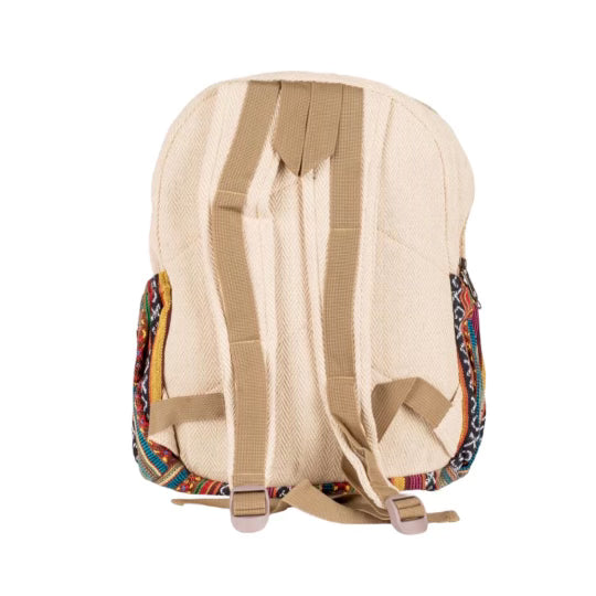 Striped Hemp Backpack