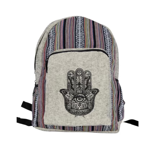 Hamsa Cotton Backpack