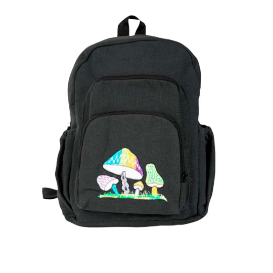 Mushroom Backpack (Black)