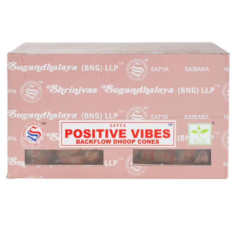 Positive Vibes Backflow Cones