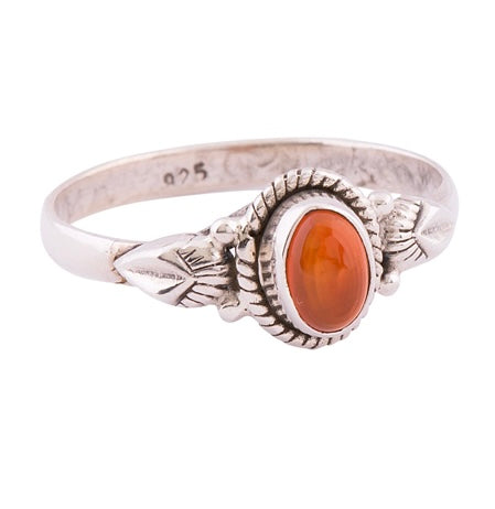 Carnelian Sterling Silver