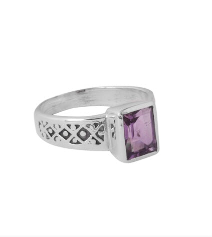 Amethyst Sterling Silver