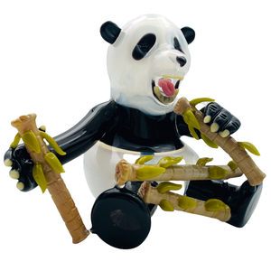 Domino Glass Siting Panda