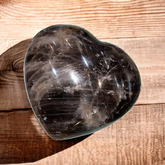 Smokey Quartz Heart