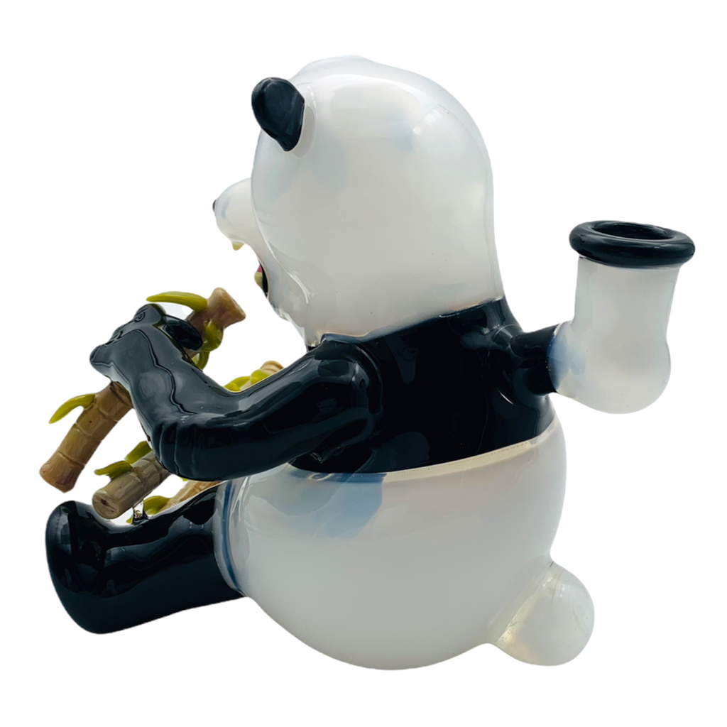 Domino Glass Siting Panda
