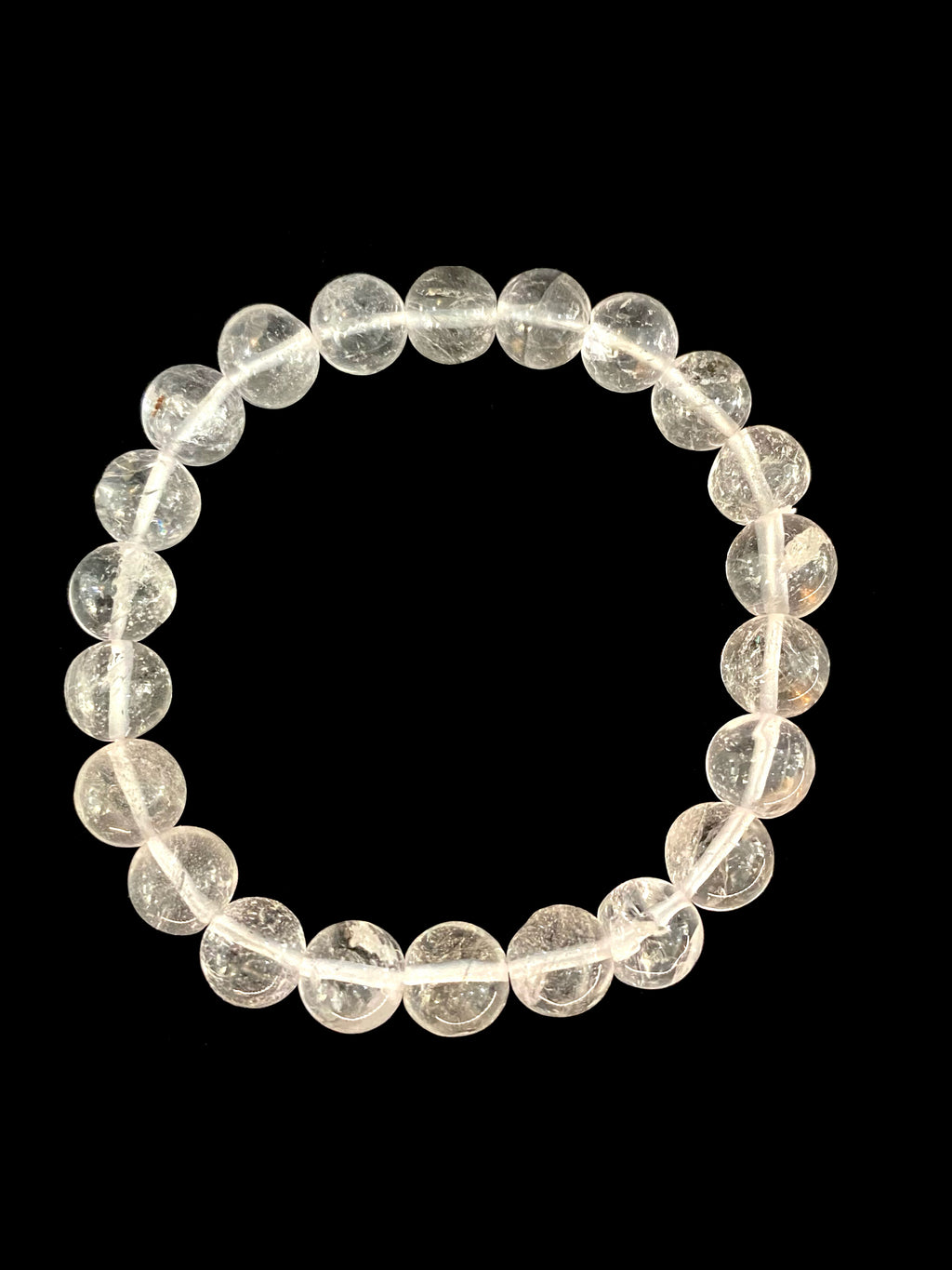 Energy Beads Clear  Quartz