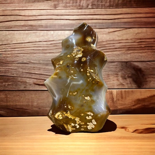 Poly Chrome Jasper Crystal