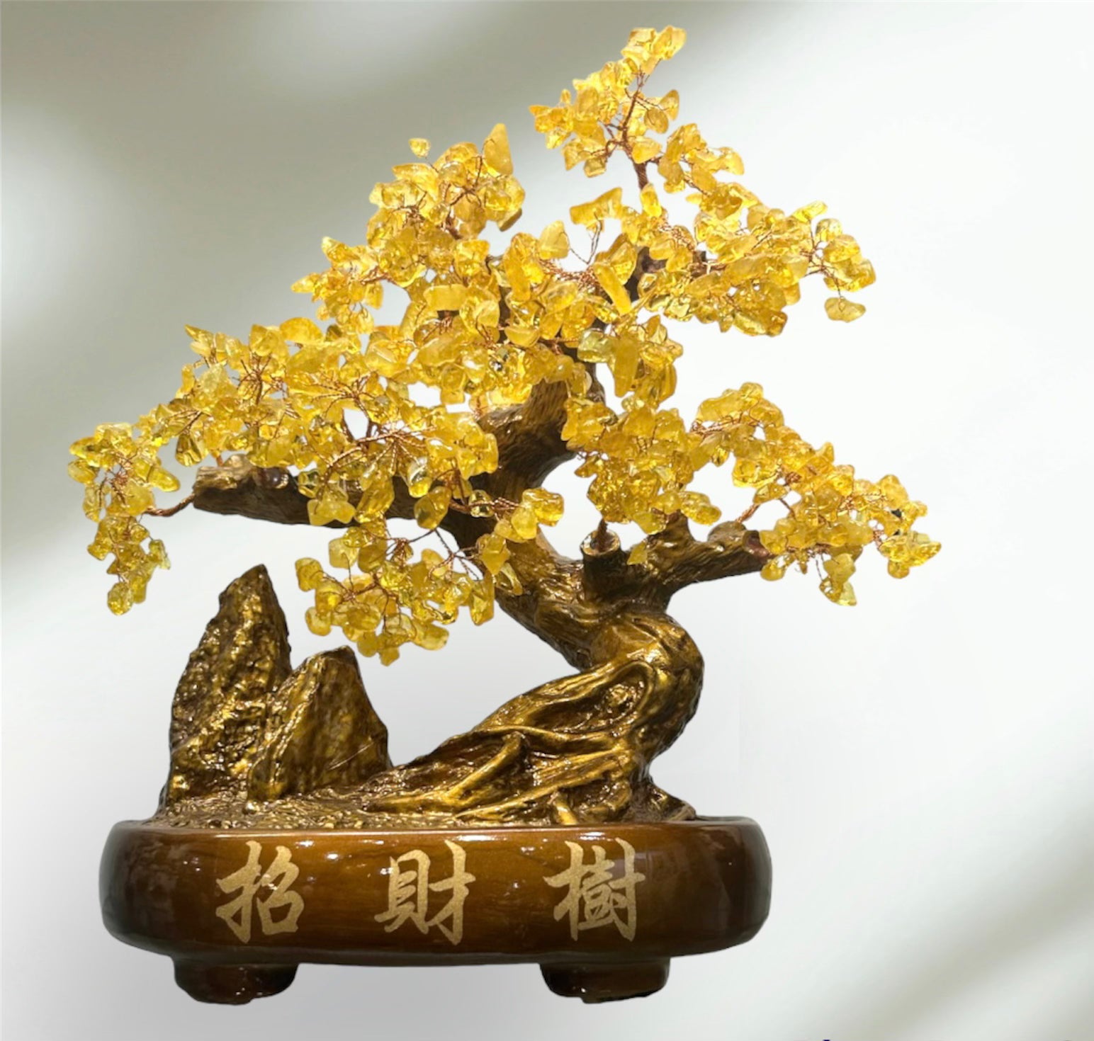 Citrine Crystal Money Tree