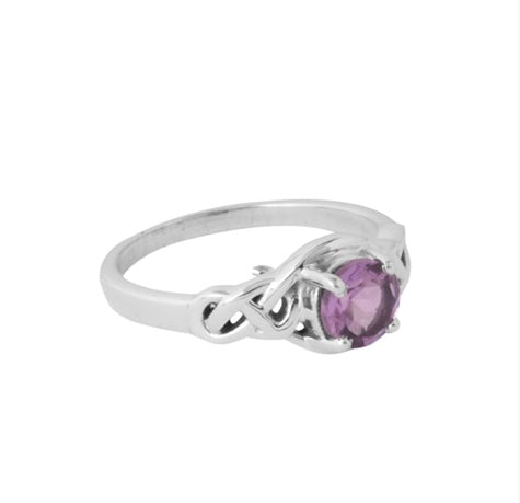 Amethyst Sterling Silver Ring