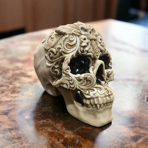 Skull Head Figurine