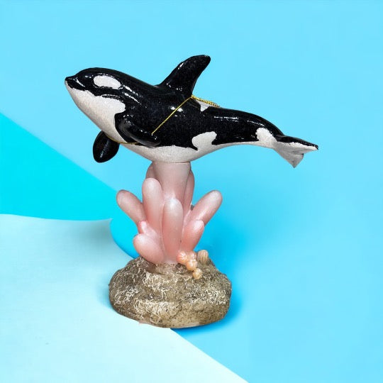 Whale LED on Coral